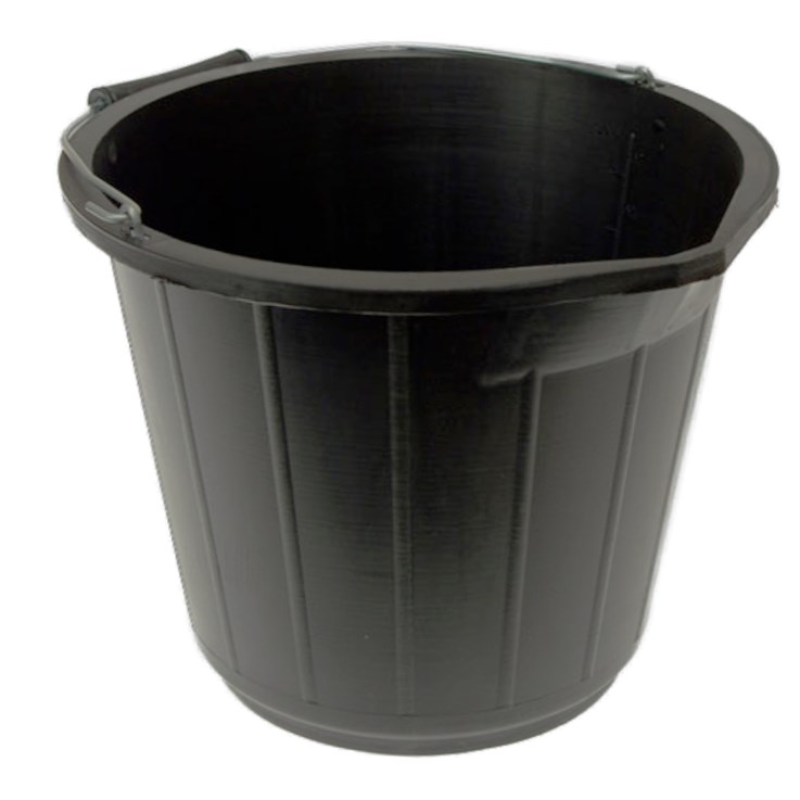 Stadium Everyday Bucket Black 3 Gallon BB2